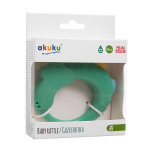 AKUKU GRZECHOTKA SENSORYCZNA DLA NIEMOWLĄT KROKODYL 0% BPA – OD 3 MIESIĄCA ŻYCIA - 2