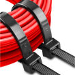 OPASKI ZACISKOWE MOCNE TRYTKI TRYTYTKI KABLOWE 3,6MM X 30CM DŁUGIE 100SZT - 3