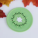 SILIKONOWE PODSTAWKI OWOCOWE POD KUBKI SZKLANKI ZESTAW 4SZT CYTRYNA ARBUZ KIW I PITAJA OZDOBY STOŁU - 3