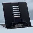 CZARNY METALOWY STOJAK UCHWYT NA KSIĄŻKĘ DO CZYTANIA PODPÓRKA PODSTAWKA REGULOWANA POD KSIĄŻKI TABLET - 5