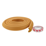 TAŚMA PIANKOWA DO MEBLI PIANKA OCHRONNA OCHRANIACZ NA KANTY NAROŻNIKI JASNY BRĄZ - 3