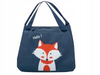 TORBA TERMICZNA TERMOIZOLACYJNA IZOLACYJNA SZKOŁY ŚNIADANIE LUNCH ŚNIADANIÓWKA GRANATOWA Z LISKIEM - 9