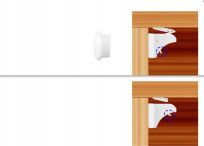 ZABEZPIECZENIE MAGNETYCZNE MEBLI BLOKADA SZAFEK SZUFLAD DRZWICZEK PRZED DZIEĆMI ZESTAW 4SZT SIMPLO - 4