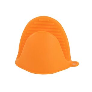 POMARAŃCZOWA RĘKAWICA ŁAPKA KUCHENNA SILIKONOWA NA RĘKĘ OCHRONNA ŻAROODPORNA DO GORĄCYCH NACZYŃ 2SZT