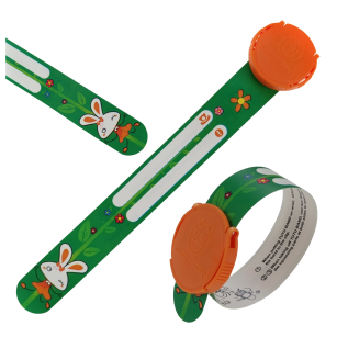 KRÓLIK OPASKA IDENTYFIKACYJNA INFORMACYJNA IDENTYFIKATOR IMIENNIK DLA DZIECKA NA RĘKĘ NUMER TELEFONU NIEZGUBKA