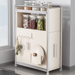 ORGANIZER KUCHENNY NA PRZYPRAWY PÓŁKA REGAŁ SZAFKA CARGO NABLATOWA METALOWA - 5