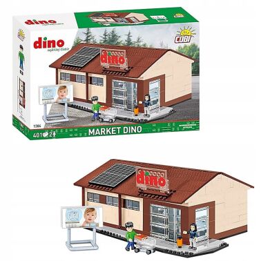 KLOCKI COBI SKLEP DINO MARKET SUPERMARKET EDYCJA LIMITOWANA 401 KLOCKÓW