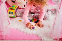 DREWNIANA UKŁADANKA SORTER ZABAWKA MONTESSORI FIGURY GEOMETRYCZNE KLOCKI - 12