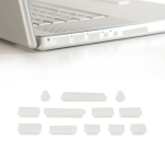 JASNORÓŻOWE ZAŚLEPKI ZATYCZKI OCHRONNE ZAŚLEPKA GNIAZD GNIAZDEK PORTÓW USB HDMI AUDIO LAPTOPA NOTEBOOK - 4