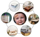 MIĘTOWA OCHRONNA TAŚMA PIANKOWA NA KANTY ROGI NAROŻNIKI ZABEZPIECZENIE PIANKOWE OCHRANIACZ DO MEBLI - 3