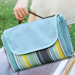 KOC PIKNIKOWY WODOODPORNY PLAŻOWY MATA PLAŻOWA NA BIWAK Z IZOLACJĄ DUŻY WODOODPORNA TURYSTYCZNA DUŻA - 4