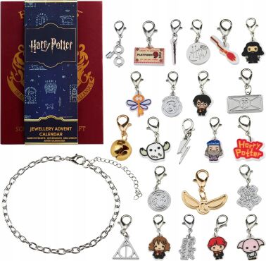 KALENDARZ ADWENTOWY HARRY POTTER 24 ZAWIESZKI ORYGINALNY GET TREND WERSJA Z UK