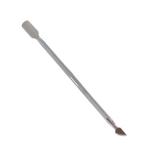 KOPYTKO I RADELKO DO USUWANIA SKOREK ZE STALI NIERDZEWNEJ MANICURE PEDICURE ANTYPOSLIZGOWE 13CM