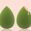GĄBKI GĄBECZKI BLENDER GĄBKA GĄBECZKA DO MAKIJAŻU PODKŁADU PUDRU ŁEZKA BEAUTY MAKE-UP MAKEUP 4 SZT - 5