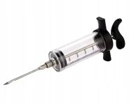 STRZYKAWKA NASTRZYKIWARKA DO PEKLOWANIA SZYNKI SCHABU MIĘSA WĘDLIN 3 IGŁY - 2