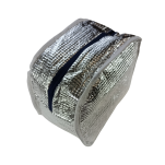 BIAŁO-MIĘTOWA TORBA TERMICZNA IZOLACYJNA BOX NA LUNCH JEDZENIE PLAŻĘ PIKNIK TERMOIZOLACYJNA ŚNIADANIOWA - 5