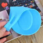 CZERWONA PODSTAWKA PODKŁADKA KUCHENNA POD ŁYŻKĘ CHOCHELKĘ ŁOPATKĘ ŁYŻKĘ CHOCHLĘ OCIEKACZ SILIKONOWA - 7