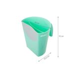 AKUKU DUŻY KUBEK DO MYCIA GŁOWY DZIECI SPŁUKIWANIA SZAMPONU PIANY WŁOSÓW WODĄ KĄPIELI DZIECKA ZIELONY - 10