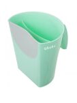 AKUKU DUŻY KUBEK DO MYCIA GŁOWY DZIECI SPŁUKIWANIA SZAMPONU PIANY WŁOSÓW WODĄ KĄPIELI DZIECKA ZIELONY - 3