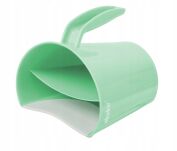 AKUKU DUŻY KUBEK DO MYCIA GŁOWY DZIECI SPŁUKIWANIA SZAMPONU PIANY WŁOSÓW WODĄ KĄPIELI DZIECKA ZIELONY - 2