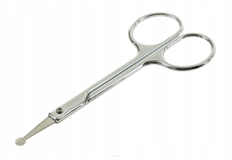 AKUKU BEZPIECZNE NOŻYCZKI CĄŻKI DO OBCINANIA PAZNOKCI DLA NIEMOWLĄT DZIECI NIEMOWLĘCE DZIECIĘCE 0m+